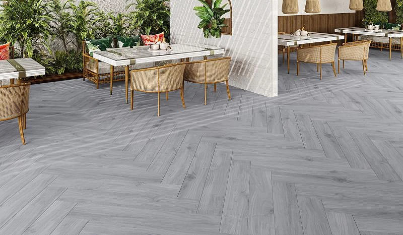 Porcelanato Legend Grey NT 20x120cm - Imagen 2